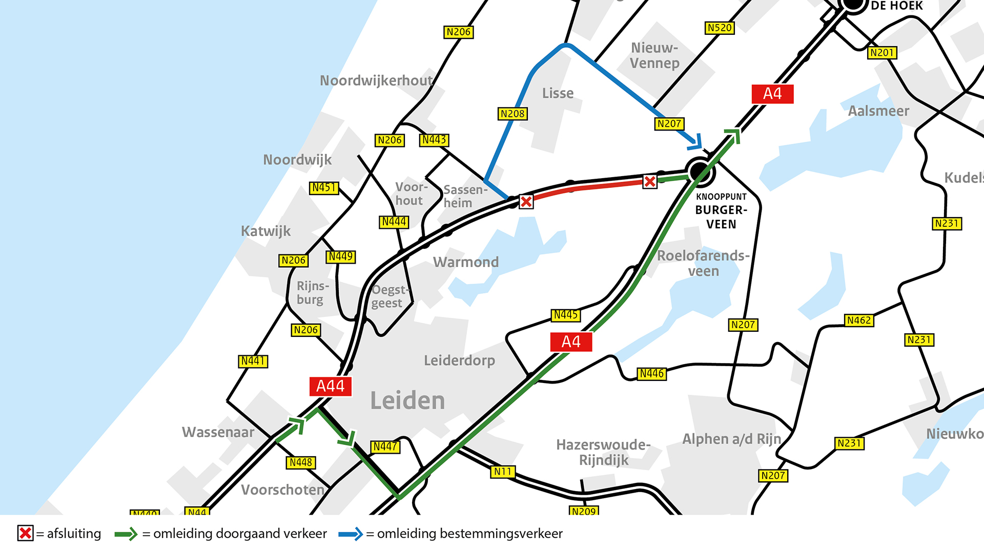 Werkzaamheden A44